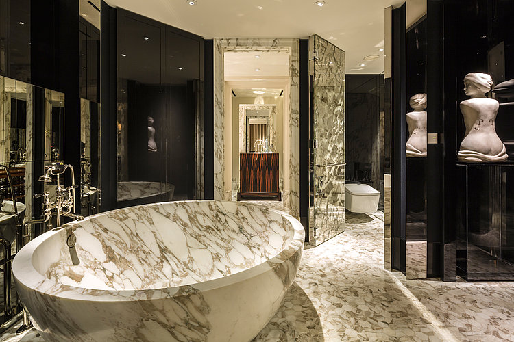 Bathroom furnishings with WASHLET® at Rosewood Hotel in London