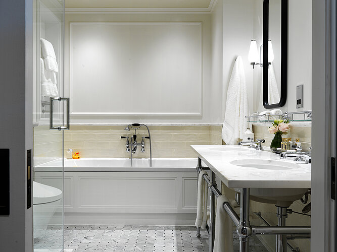 Toilet with WASHLET® at Stafford Hotel in London