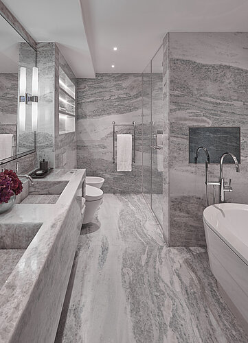 WASHLET® in bathroom at Berkeley Hotel in London