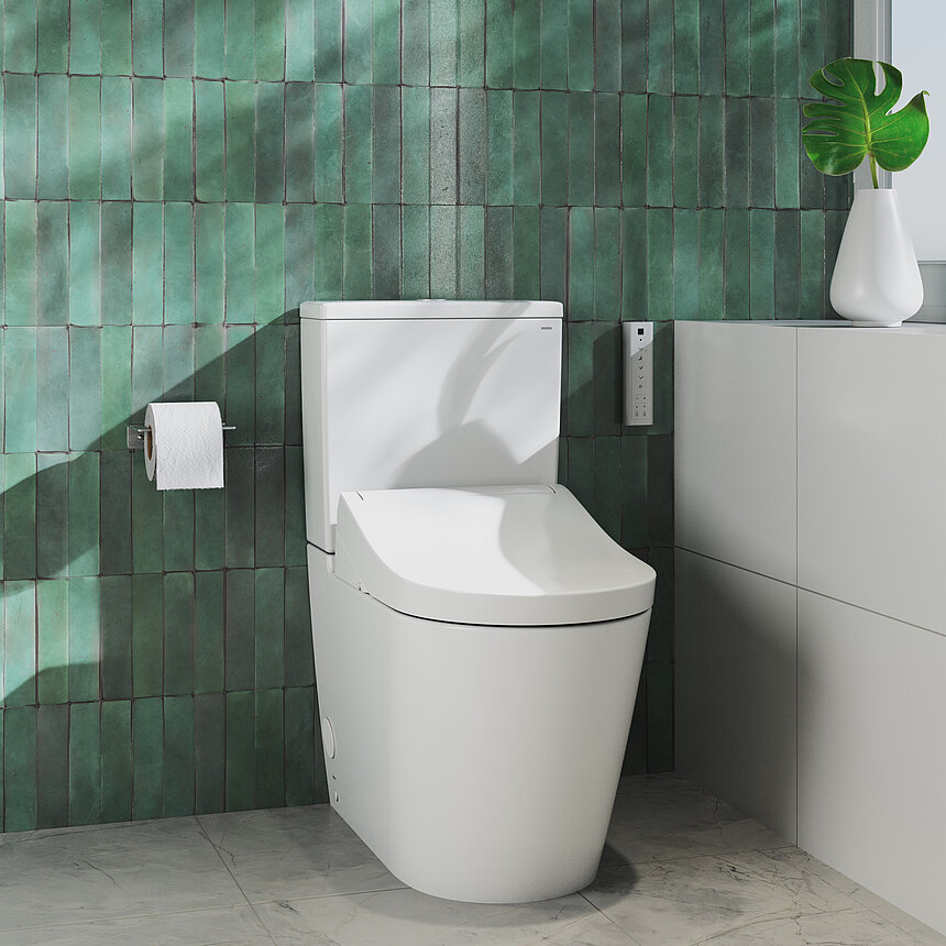 RP closed coupled washlet