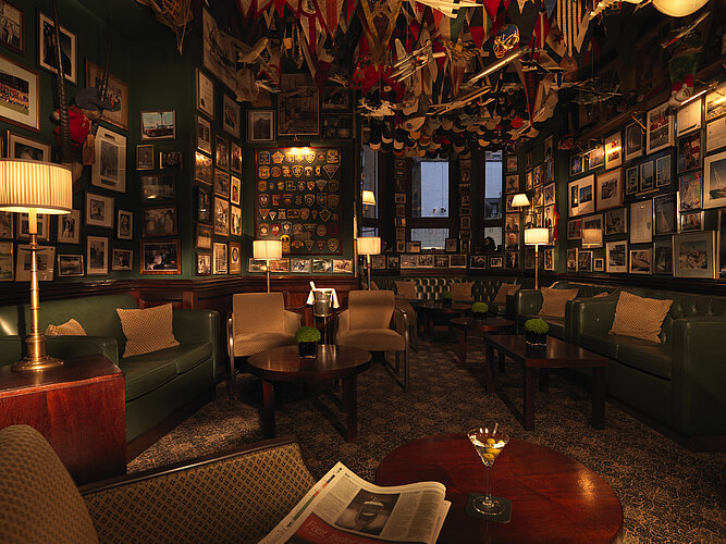 Luxurious suite at Stafford Hotel in London