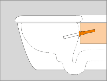 Dusch WC Düsenpostionen