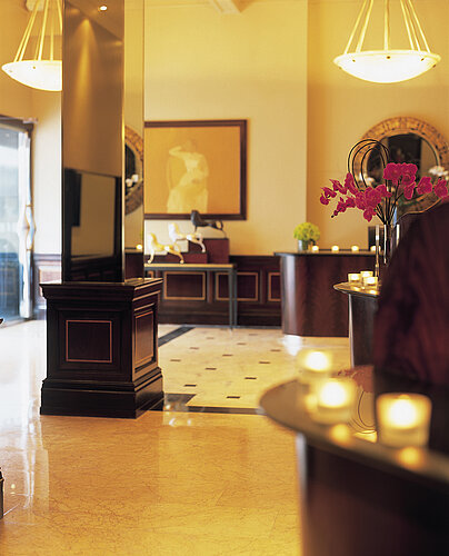 The bar of the Radisson Blue Edwardian Grafton hotel in London