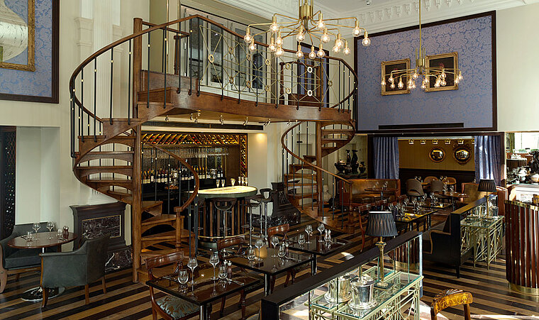 Lounge at Sofitel Hotel in St. James, London