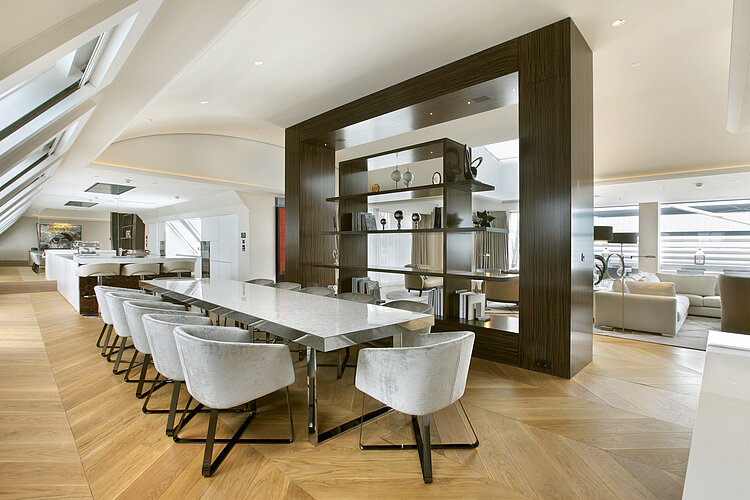 Hotel room at Park Hyatt in Vienna