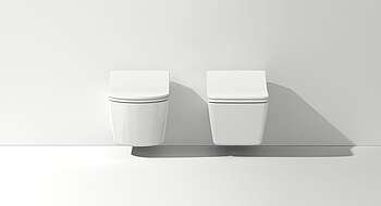 WASHLET® RW und WASHLET® SW nebeneinander