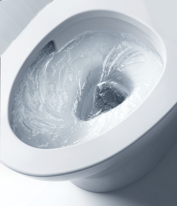 Dusch WC mit Tornado Flush Spülung