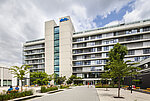 Outside view of German Cancer Research Centre in Heidelberg