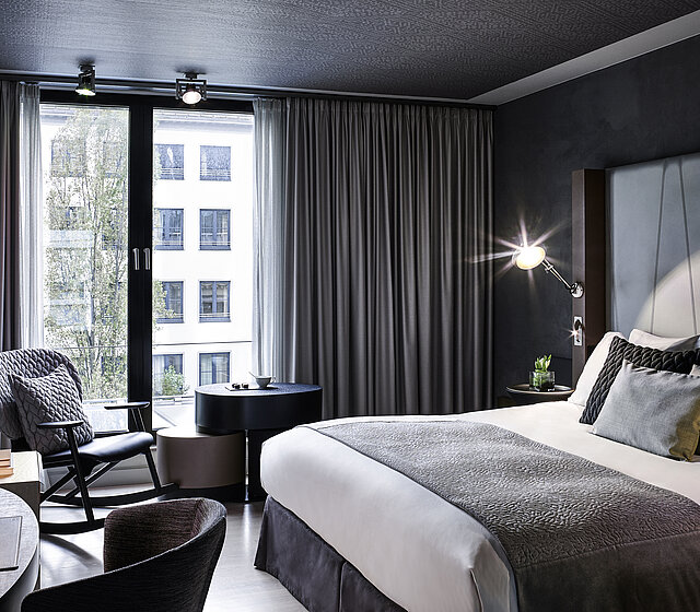 Chambre double à l’hôtel Sofitel Bayernpost à Munich
