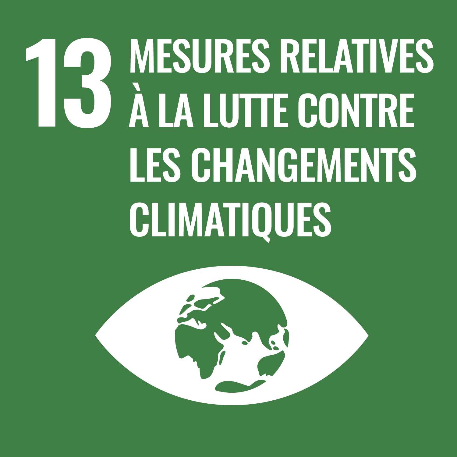 l’objectif 13 : Mesures relatives à la lutte contre les changements climatiques