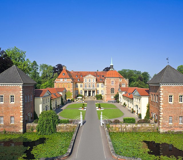 Hof-Anwesen des Schlosshotels Velen