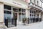 [Translate to Italienisch:] Outdoor view of Araki Restaurant in London