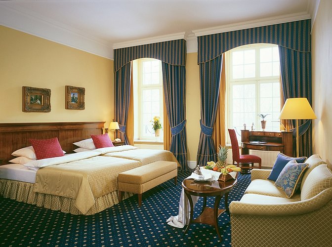 Exklusive Suite im Schlosshotel Velen