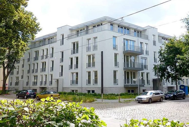 Immeuble d’habitation dans le quartier de Pankow à Berlin