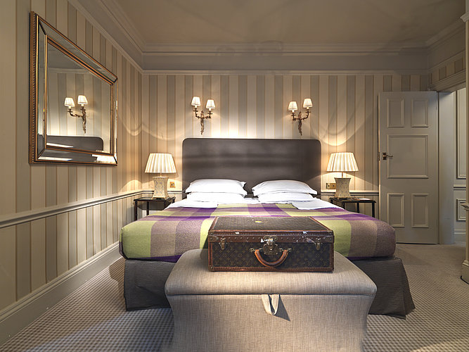 Luxury suite at Stafford Hotel in London