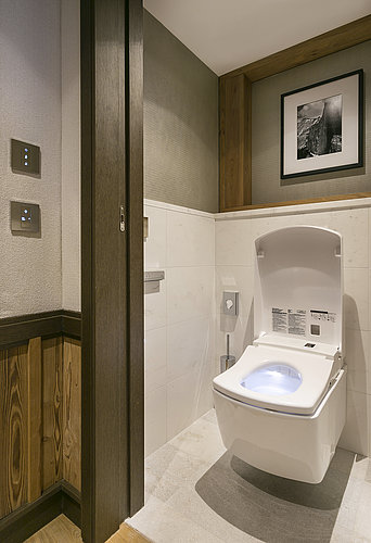 Suite with WASHLET™ at Hotel Les Neiges in Courchevel