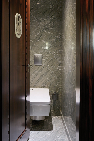 Wall-hung TOTO WASHLET® in a splendid bathroom