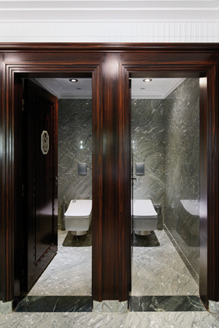 Wall-hung TOTO WASHLET® in a splendid bathroom
