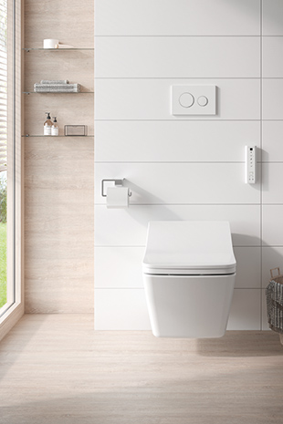 WASHLET® with control on the wall
